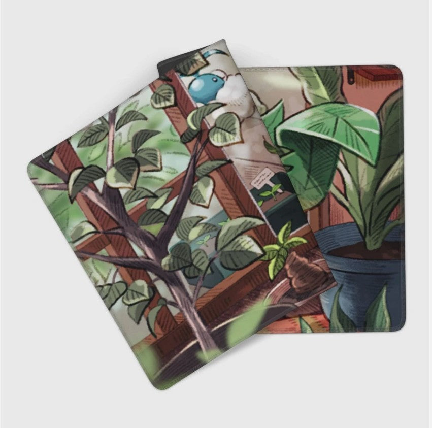 Board Card Game Pokemon Leafeon Mouse Pad PTCG CCG MTG Play Mat Mouse Pad Hot, Choose Size