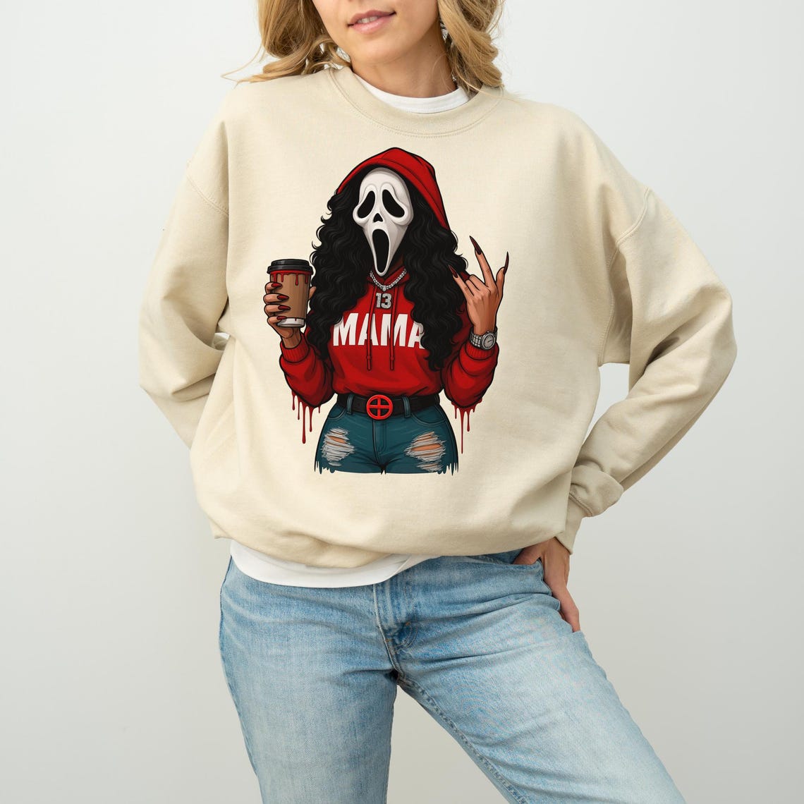 A rack of SweatShirts